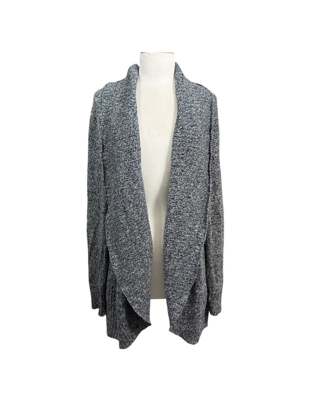 Elle Cardigan XL Gray Black
